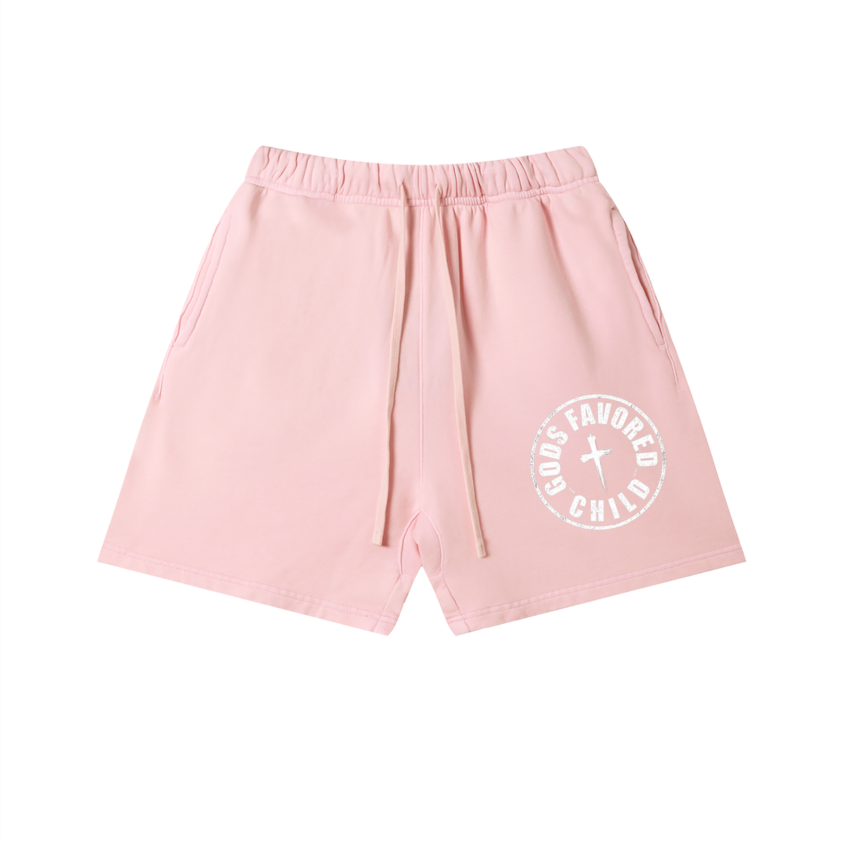 Unisex Vintage Wash Cotton Shorts