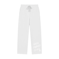 Solid Color Straight-Leg Sweatpants