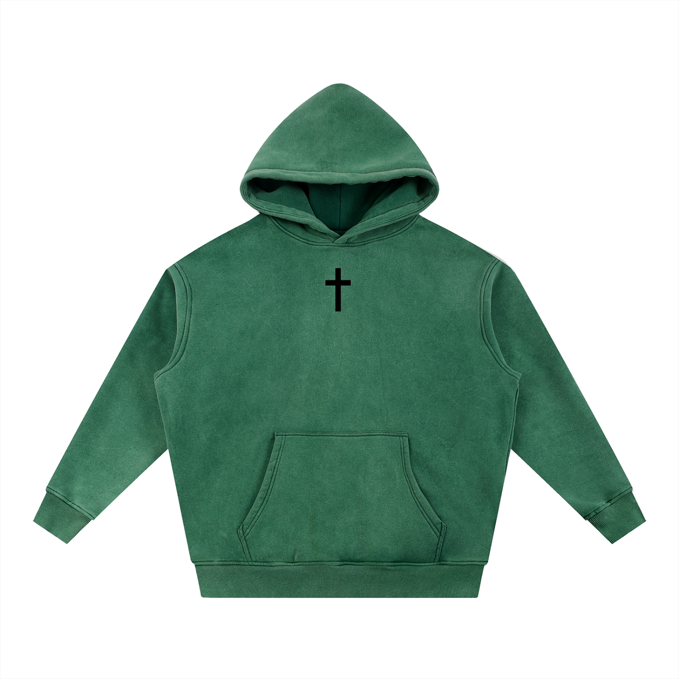 Snow Wash Oversize Hoodie