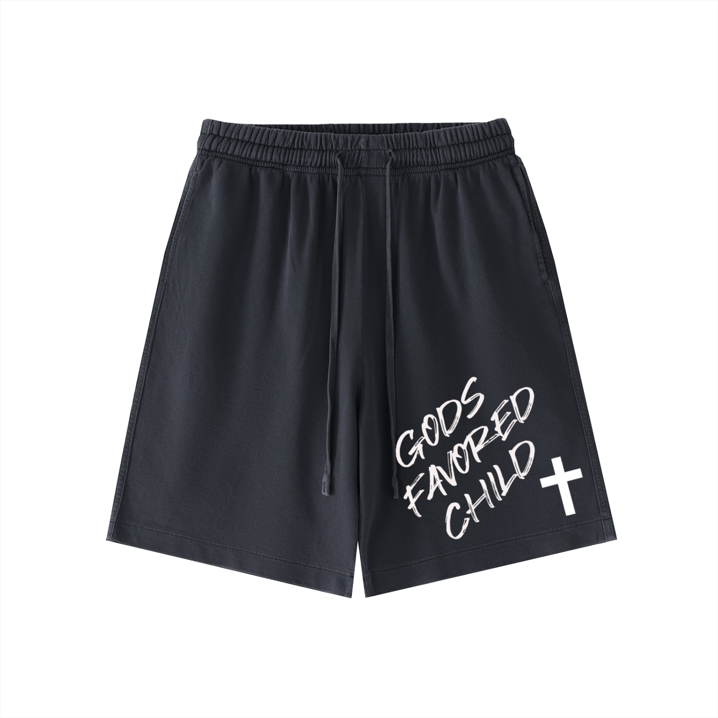 Vintage Wash Cotton Shorts