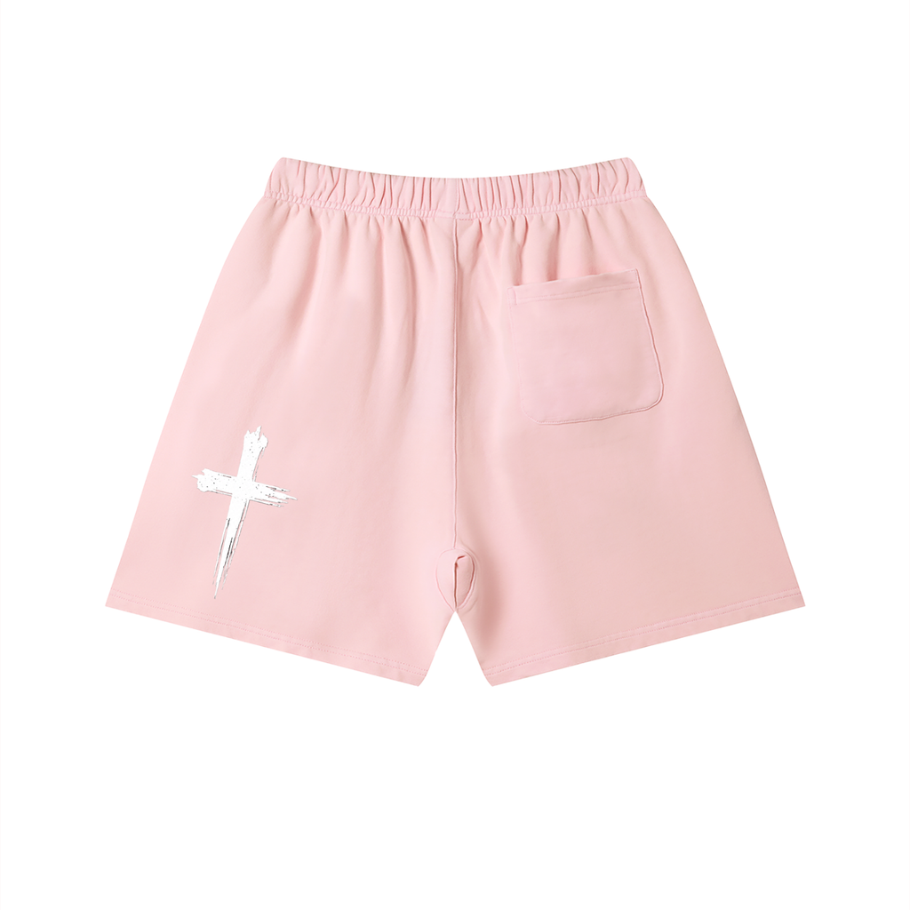 Unisex Vintage Wash Cotton Shorts