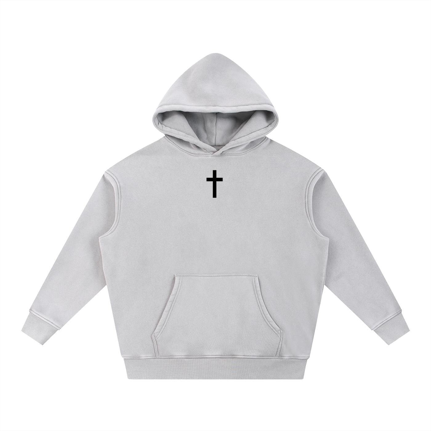 Snow Wash Oversize Hoodie
