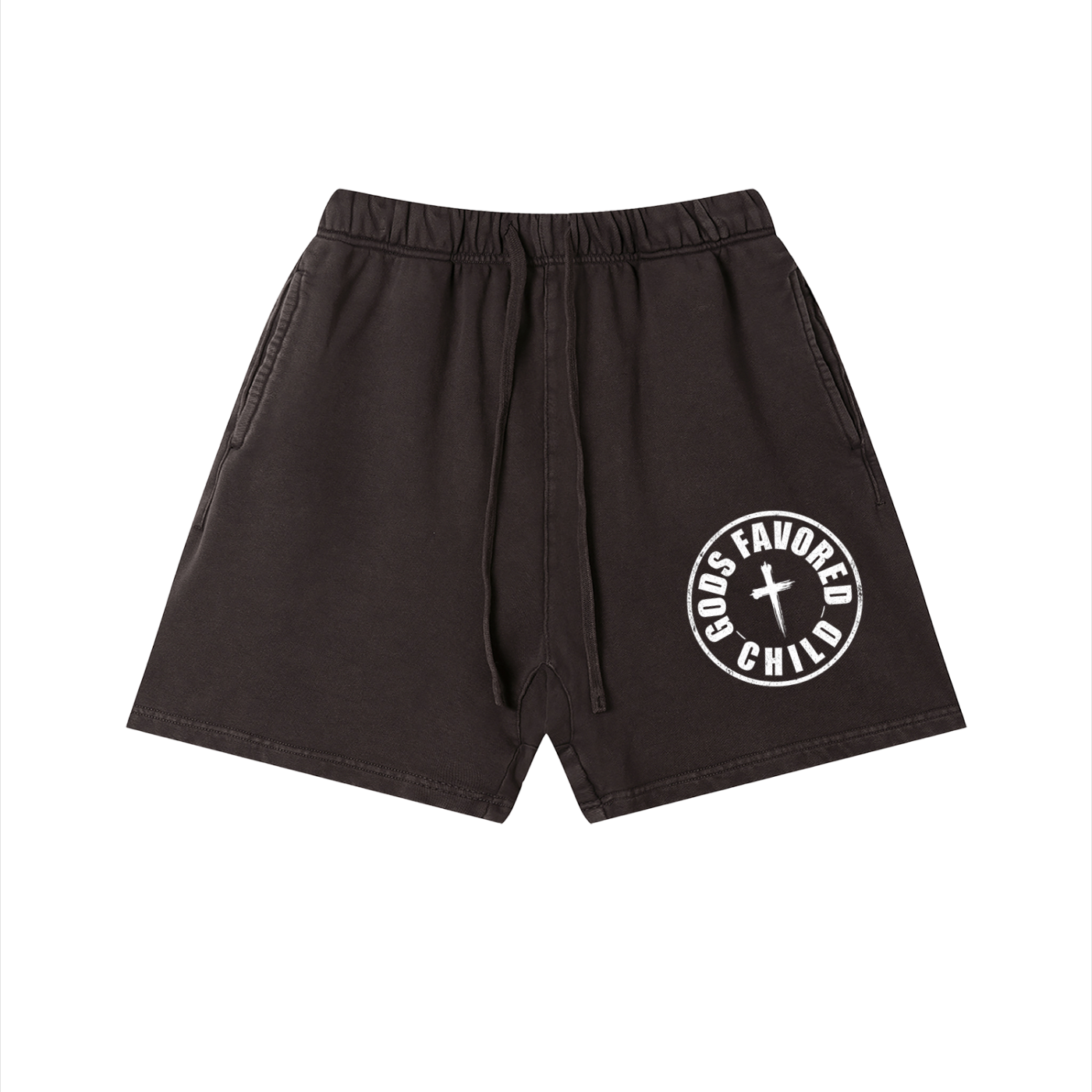 Unisex Vintage Wash Cotton Shorts