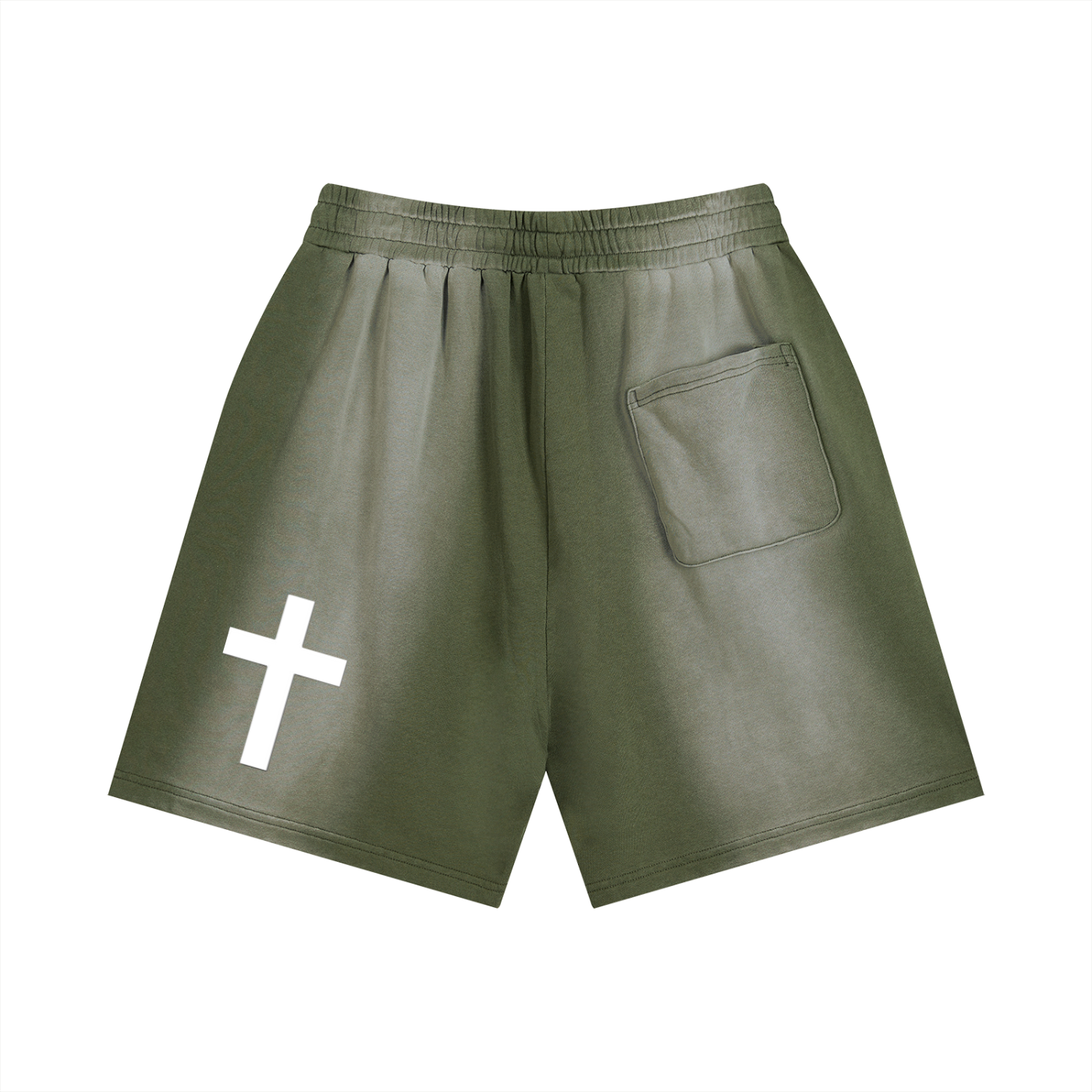 Sun Fade Distressed Shorts