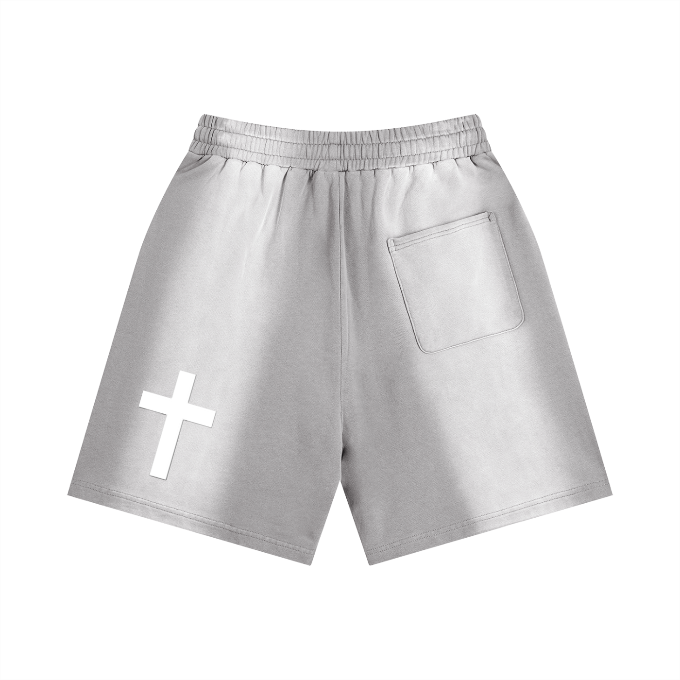 Sun Fade Distressed Shorts