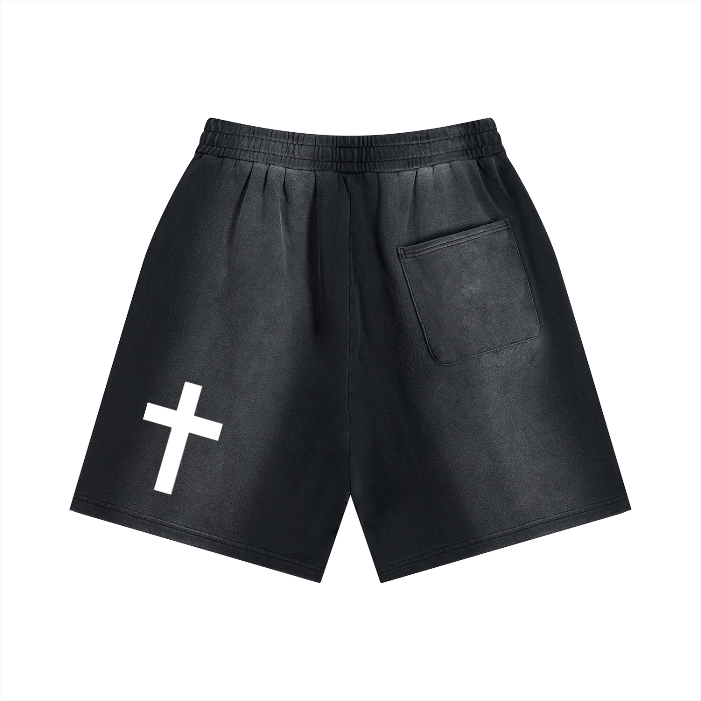 Sun Fade Distressed Shorts
