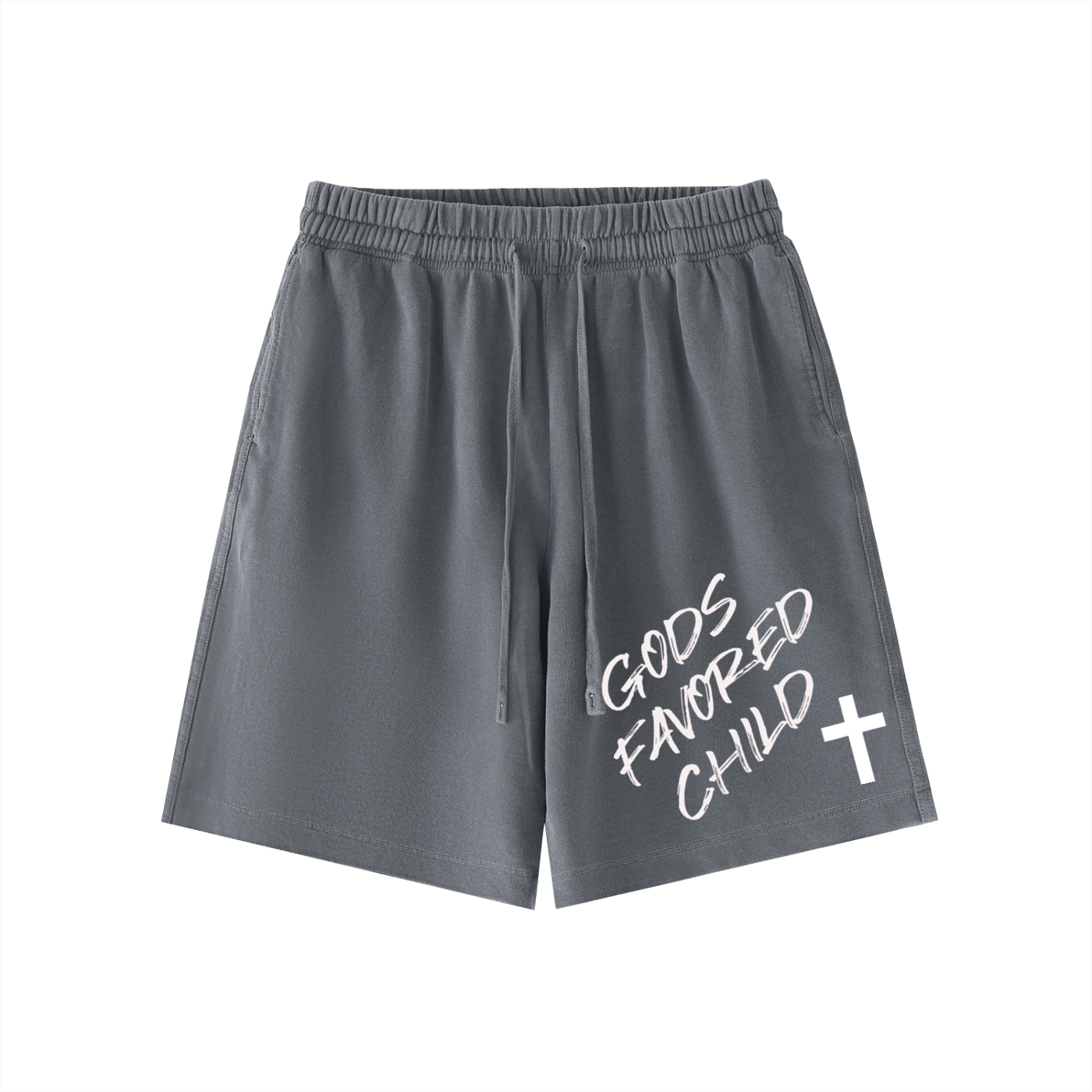 Vintage Wash Cotton Shorts