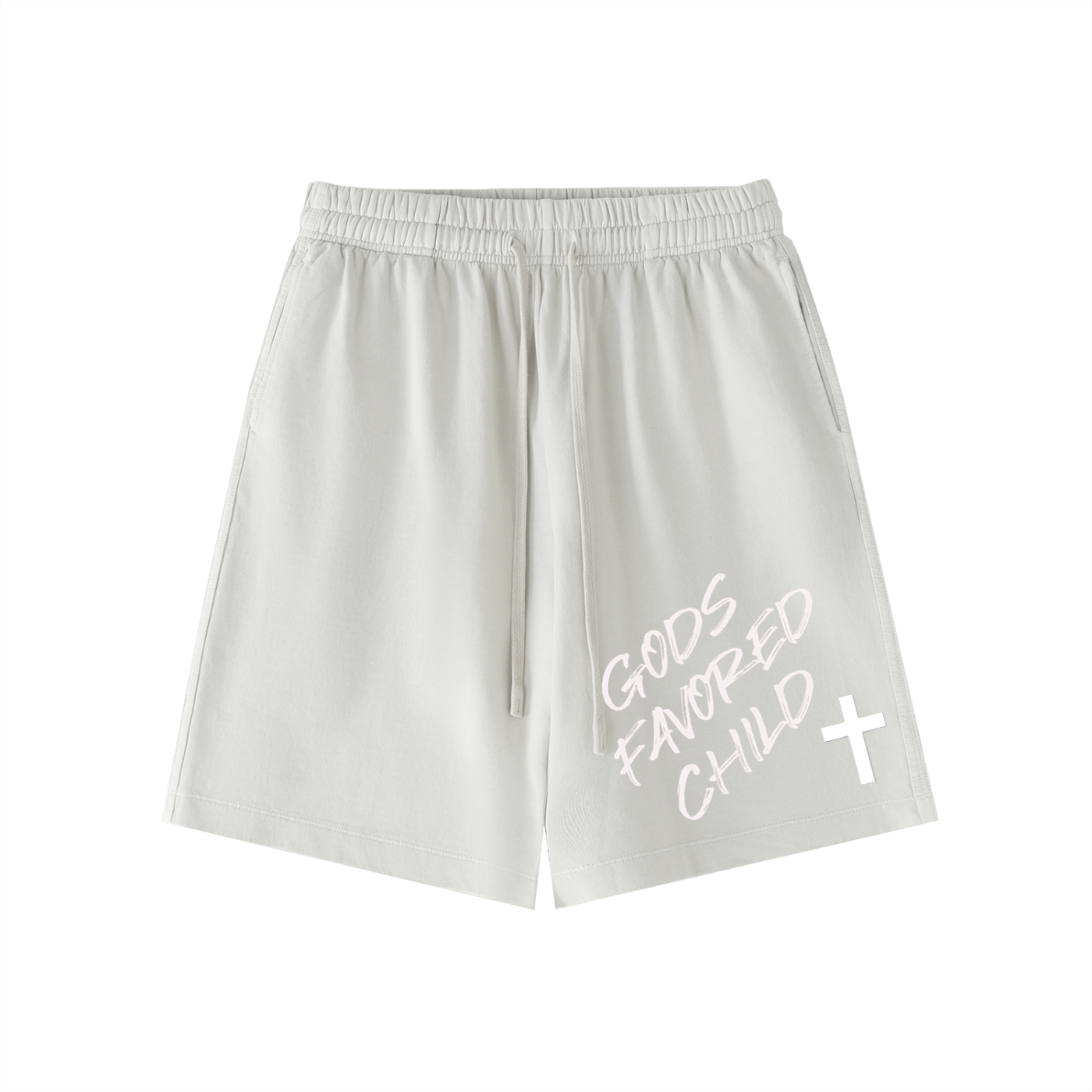Vintage Wash Cotton Shorts